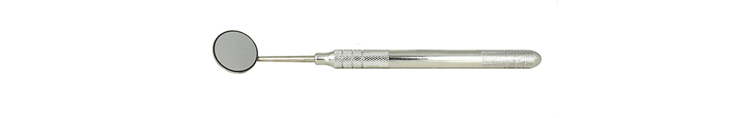 thumbnail image 2 of ODM Stainless Steel Equine Dental Examination Mirror – Veterinary Instrument 2 of 4