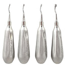 Veterinary dental Cislak Inside-Bent Winged Elevator Kit (EX-WIB1-4). Available for sale in x-small and regular handle sizes.