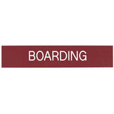 Office Sign: BOARDING Room ID Sign
