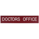 Office Sign: DOCTORS OFFICE Room ID Sign