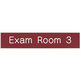 Office Sign: EXAM ROOM ID Sign
