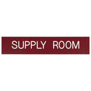 Office Sign: SUPPLY ROOM Room ID Sign