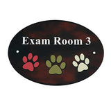 Office Sign: EXAM ROOM ID Sublimation Sign