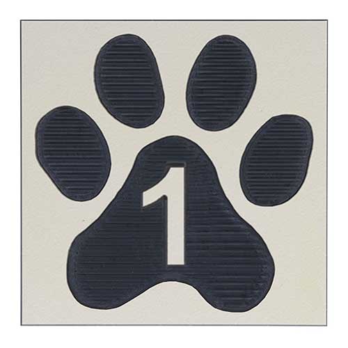 Office Sign: Room ID Sign (Paw)