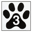 Office Sign: Room ID Sign (Paw)