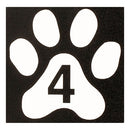 Office Sign: Room ID Sign (Paw)