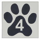 Office Sign: Room ID Sign (Paw)