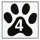 Office Sign: Room ID Sign (Paw)