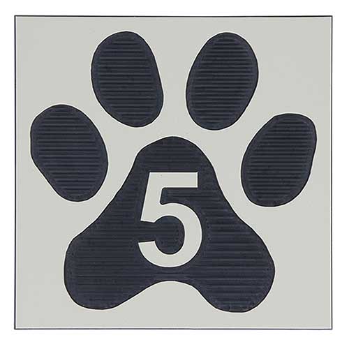 Office Sign: Room ID Sign (Paw)