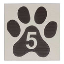 Office Sign: Room ID Sign (Paw)