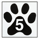 Office Sign: Room ID Sign (Paw)