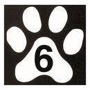 Office Sign: Room ID Sign (Paw)