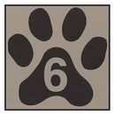 Office Sign: Room ID Sign (Paw)
