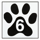 Office Sign: Room ID Sign (Paw)