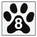 Office Sign: Room ID Sign (Paw)