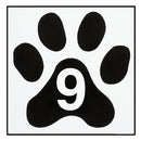 Office Sign: Room ID Sign (Paw)