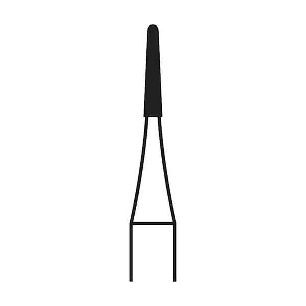 FG Long Round-End Taper Fissure Burs