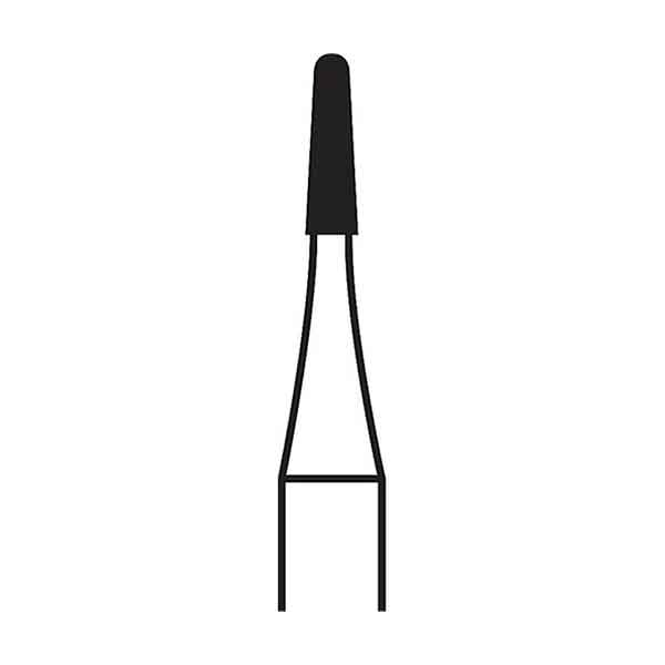 FG Long Round-End Taper Fissure Burs