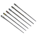 K-Reamer (steel) 80mm 0.45 to 0.80 Assorted Set (6 pack)