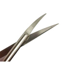 iM3 Curved Iris Scissors, Serrated