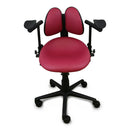 Veterinary dental RGP 400-D with hydraulically controlled single lever mechanism, patented split backrest, a contour seat cushion, & more!