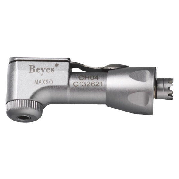 Shop online for the veterinary dental Beyes Latch Type Contra Angle (CH04). Compatible with the Beyes 4:1 Sheath, Non-Spray, Non-Optic (For Slow Speed Motor).
