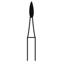 Shop online at Serona.ca for the veterinary dental Brasseler FG 30011 Flame Finishing Diamond Bur in head sizes 12, 18, as well as 20 (shank size is 19 mm).