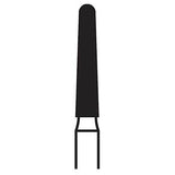 Shop online at Serona.ca for the veterinary dental Brasseler FG 856 Round-End Tapered Diamond Bur with head sizes 12, 14, 16, 18, 21, & 25 (shank size 19mm).
