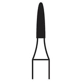 Shop online at Serona.ca for the veterinary dental Brasseler FG 860 Flame Diamond Bur with head sizes 10, 12, 14, as well as 16, with a shank size of 19mm.