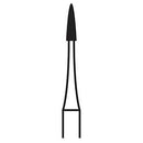 Shop online at Serona.ca for the veterinary dental Brasseler FG 889 Flame Diamond Bur with head sizes of 9, as well as 10 and has a shank size of 19 mm.