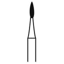 Shop online at Serona.ca for the veterinary dental Brasseler FG 30011 Flame Finishing Diamond Bur in head sizes 12, 18, as well as 20 (shank size is 19 mm).