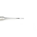 Shop online for the veterinary dental Cislak 1.3mm Outside-Curved Elevator. The fin tip is useful for extraction in small places. Available in XS and REG.