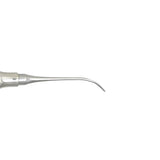 Shop online for the veterinary dental Cislak 1.3mm Outside-Curved Elevator. The fin tip is useful for extraction in small places. Available in XS and REG.