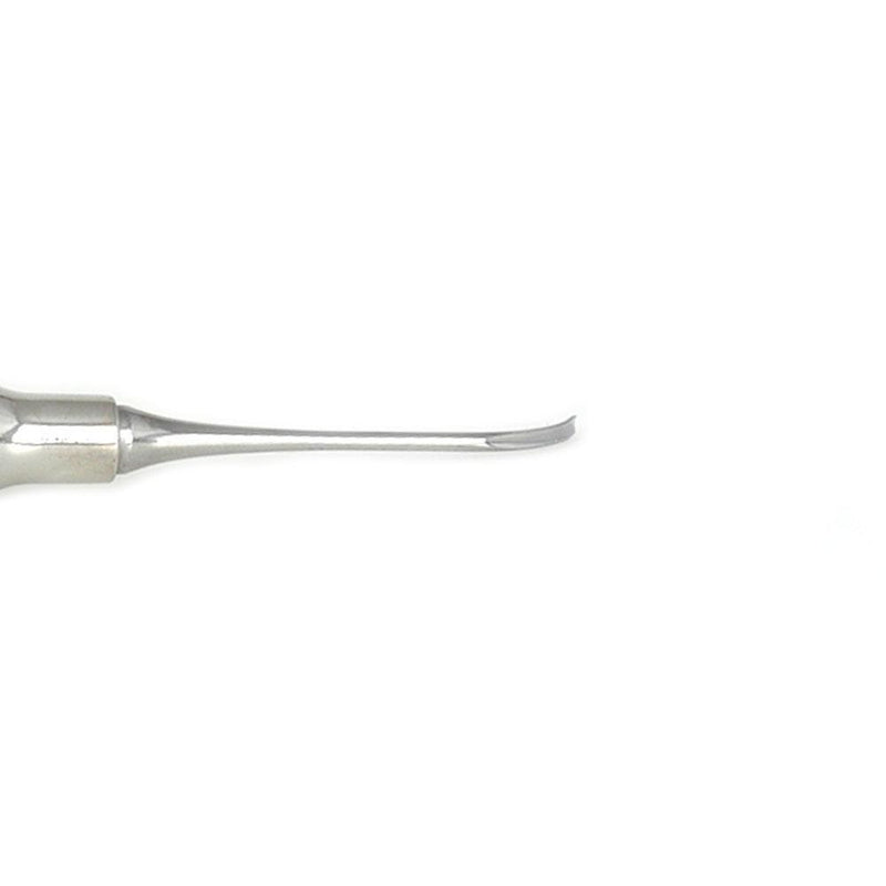 Shop online for the veterinary dental Cislak 1.8mm Outside-Curved Elevator. The fin tip is useful for extraction in small places. Available in XS and REG.