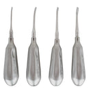 Shop online for the veterinary dental Cislak Inside-Curved Luxating Type Elevator Kit (4 pieces). Available for purchase in x-small & regular handle sizes.