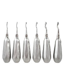 Shop online for the veterinary dental Cislak Inside-Bent Winged Elevator Kit (EX-WIB1-4, 6, & 8). Available for purchase in x-small & regular handle sizes.