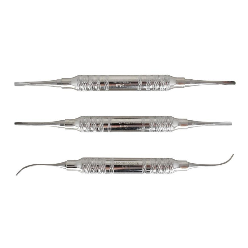 Shop online for the veterinary dental Cislak 3 Piece Double-Ended Elevator Kit (3 pieces). Kits are available for purchase in stainless steel and Z-Soft.