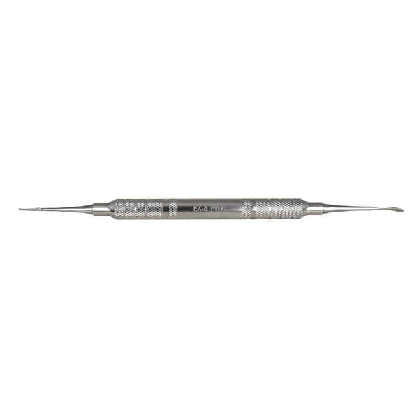 Veterinary dental Cislak EX8 Small Periosteal Elevator #24G/20H, in stainless steel.