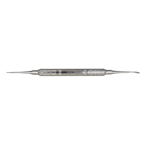 Veterinary dental Cislak EX8 Small Periosteal Elevator #24G/20H, in stainless steel.