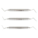Shop online for the veterinary dental Cislak DE VRCP Posterior Endo Plugger Set (3 pieces). Available for purchase in stainless steel (XL & CS108) & Z-SOFT.