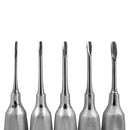 Shop online at Serona.ca for the veterinary dental Cislak Straight Luxating Type Elevators (2mm through 5mm). Available in x-small and regular handle sizes.