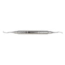 Veterinary dental Cislak NV Style Feline Gracey Curette 1/2, in stainless steel.