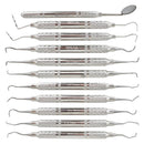 Shop online at Serona for the veterinary dental Cislak Advance Prophy Set-Up. Includes 11 products and is available for sale in stainless steel and Z-Soft.