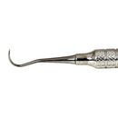 Veterinary dental Cislak Sickle/Jacquette Scaler (H5/J33), in stainless steel.