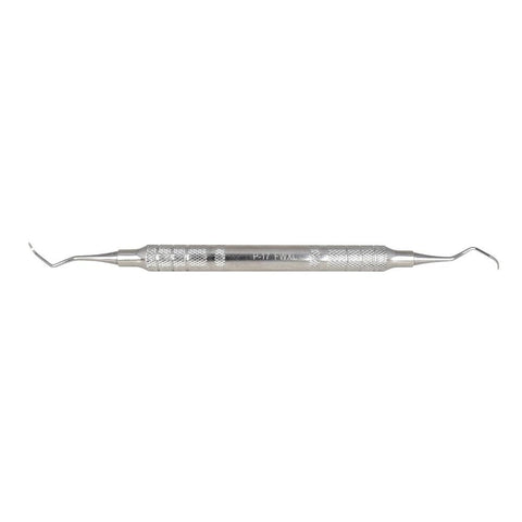 Shop online for the veterinary dental Cislak P17 Double-Ended Small Sickle Scaler (curved). Available for purchase in stainless steel (XL & CS108) & Z-SOFT.