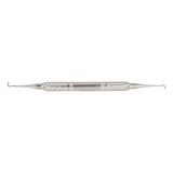 Shop online at Serona for the veterinary dental Cislak Jacquette Scaler (J34/J35), which has a sharp, pointed tip. Available in stainless steel and Z-SOFT. 