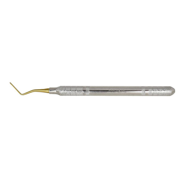 Shop online for the veterinary dental Single-Ended Periotome #4-FRP from Cislak, which is crafted from stainless steel and available for purchase at Serona.