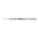 Shop online at Serona for the veterinary dental Cislak Left Bent Feline Root Tip Pick (West Apical 2). Available for sale in stainless steel (XL) & Z-SOFT.