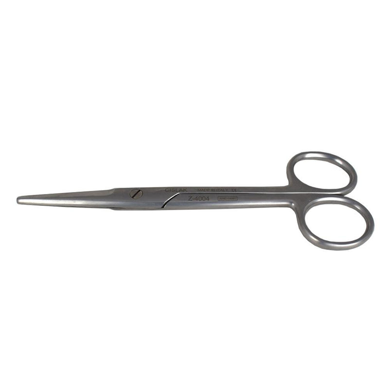 Shop online at Serona for the veterinary dental Cislak Z4004 Straight Mayo Scissors (premium version), made from stainless steel. Measurement: 5.70"/14.5cm.