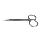 Shop online at Serona for the veterinary dental Cislak Iris Straight Scissors (11.5 cm). Measurement: 3.50"/9.0cm. Available in Stainless Steel and Carbide.